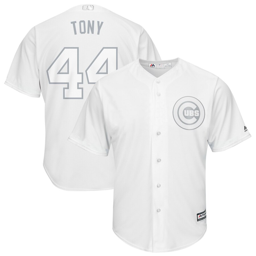 Men Chicago Cubs #44 Tony white MLB Jerseys->chicago cubs->MLB Jersey